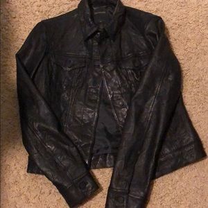 Real Lamb skin leather jacket